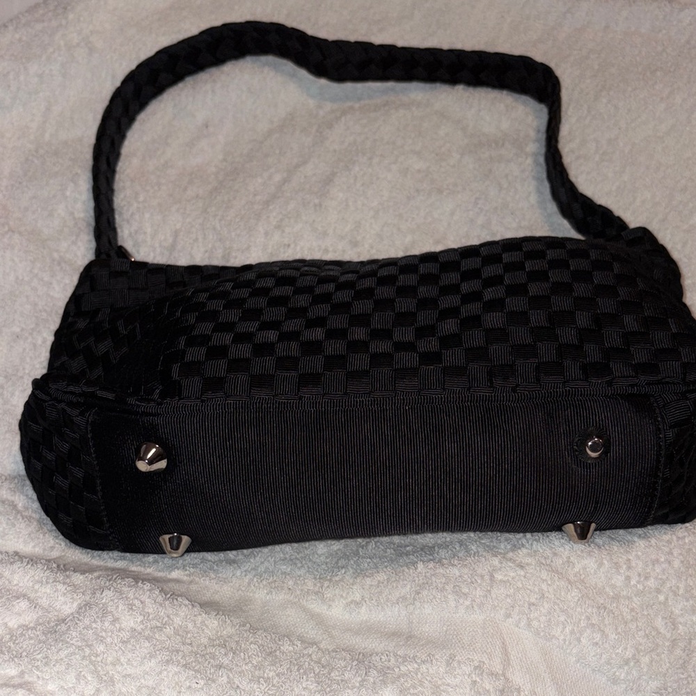 The Sak.Elegant Black Woven Handbag